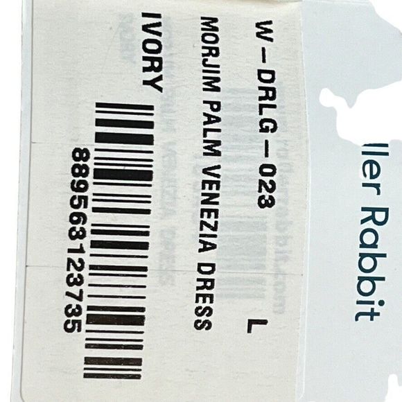 Roberta Roller Rabbit Morjim Palm Venezia Maxi Silk & Cotton Womens Dress NWT L - Picture 15 of 16